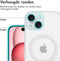 imoshion Hoesje Geschikt voor iPhone 15 Hoesje Siliconen - imoshion Backcover Geschikt voor MagSafe - Transparant
