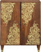 vidaXL - Dressoir - 60x33x75 - cm - Massief - Mango - Hout