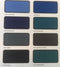 Akoestische wand Lucia breed 140CM hoog 80CM kleur lucia Zwart PO13 kleur beugel Wit (RAL9010)