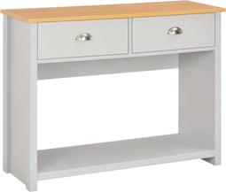 vidaXL - Wandtafel - 97x35x76 - cm - grijs