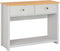 vidaXL - Wandtafel - 97x35x76 - cm - grijs