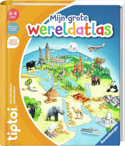 Ravensburger tiptoi® Wereldatlas - Ontdek de Wereld op een Interactieve Reis