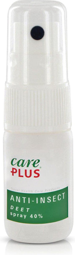 Care Plus Anti-Insect Deet 40% Spray 15 ml - mini- 2go - muggenspray