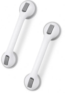 Luft Handgreep met Zuignap - Douchegreep - Krachtige zuignappen - 40 cm (2 stuks)