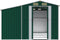 vidaXL - Tuinschuur - 277x365,5x179 - cm - gegalvaniseerd - staal - groen