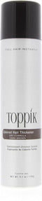 Toppik Colored Hair Thickener Middenbruin- Haarverdikker Spray - Verbergt haaruitval - Direct voller haar