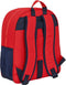 Schoolrugzak RFEF Rood Blauw (32 x 38 x 12 cm)