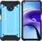 iMoshion Hoesje Geschikt voor Xiaomi Redmi Note 9T (5G) Hoesje - iMoshion Rugged Xtreme Backcover - Lichtblauw