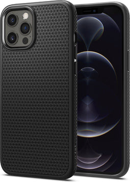 Spigen Liquid Air Matte - Soft Case - Air Cushion Technology - Zwart
