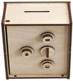 Bouwpakket - Kluis als spaarpot met echt slot