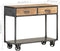 vidaXL - Wandtafel - 90x35x74 - cm - massief - gerecycled - hout