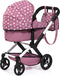 Xeo poppenwagen in donkerroze