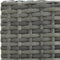 vidaXL - Tuinbarkrukken - met - kussens - 2 - st - poly - rattan - grijs