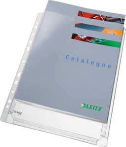 Harmonica showtas leitz perforatie a4 glashelder | 10 stuks