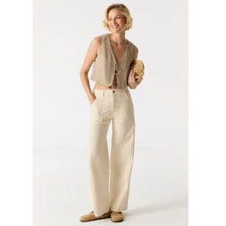 Lulu High Waist Full Length Patch Pocket Pants 34/32
