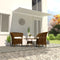 vidaXL - Luifel - uittrekbaar - 350x150 - cm - crème