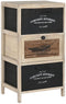 Ladenkast Home ESPRIT Zwart Natuurlijk Hout 40 x 30 x 73,5 cm