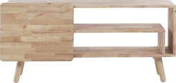 WESTFIELD - TV-meubel - Lichte houtkleur - Rubberhout