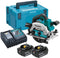 Makita DHS660RTJ - Cirkelzaag 165 mm - 2x 5,0 Ah accu's en snellader - (2 stuks)