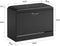 SoBuy FSR16-SCH - Schoenenbank - Opbergruimte en Zitkussen - Zwart 60x30x47 cm