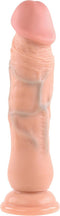 Evolved Dildo Love Toy Realistic Dong, Light 17.7 Cm beige