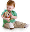 VTech Baby Knuffel & Speel Puppy - Educatief Babyspeelgoed - Bruin/Blauw - 3 tot 24 Maanden - Spaanstalig