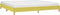 vidaXL - Bedframe - zonder - matras - 200x200 - cm - stof - groen