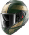 Shark Oxo systeemhelm - 2-in-1 helm - ECE22.06 - Mat Groen Goud - M