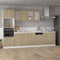 vidaXL - Vaatwasserpaneel - 45x3x67 - cm - spaanplaat - sonoma - eikenkleurig