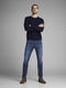 JACK&JONES JJIGLENN JJORIGINAL AM 814 NOOS - Slim fit jeans - Super Stretch 50% - Stonewash