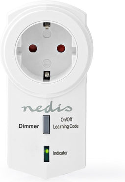 Nedis RF-stekker - 433 MHz - 300 W - Randaarde stekker / Type F (CEE 7/7) - -10 - 40 °C - Wit