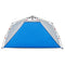 vidaXL - Strandtent - 3-persoons - waterdicht - snelontgrendeling - azuurblauw