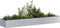 vidaXL - Plantenbak - 360x80x40 - cm - gegalvaniseerd - staal