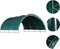 vidaXL - Veetent - 3,7x3,7 - m - PVC - groen