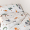 Happy Friday Duvet cover set 2 pieces Mini savanna 180x220 cm (Single) Multicolor
