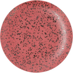 Platt tallrik Ariane Oxide Keramisch Rood (Ø 24 cm) (6 Stuks)