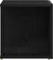 vidaXL - Salontafel - Zwart - Eiken - 33x33x34,5 - cm - Engineered - Wood