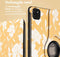 imoshion Tablet Hoes - Geschikt voor iPad Pro 11 (2022) / Pro 11 (2021) / Pro 11 (2020) / Pro 11 (2018) - 360° Draaibare Design Bookcase 2.0 - Yellow Flowers