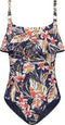 CYELL Botanic Beauty - Badpak met beugel - Maat 90D - Dierenprint Donkerblauw