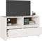 vidaXL - TV - Meubel - 'DRAMMEN'Wit - 99x43x55 - cm - Massief - Hout - Grenen