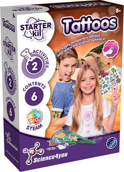 Science4you Starter Kit Tattoos
