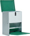 vidaXL - Pluimveevoerbak - automatisch - met - pedaal - 12 - kg
