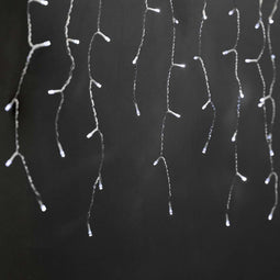 Nedis Decoratieve IJspegel Verlichting - 360 LED's - Koel Wit - 9.00 m - Licht effecten: 7 - Netvoeding