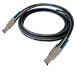 Adaptec ACK-E-HDmSAS-HDmSAS-2M - Kabel - SFF-8644 naar SFF-8644 - Zwart