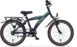 Alpina Yabber Jongensfiets - 20 inch - Pine Green Matt / Vivid Black Matt - Crossfiets/Mountainbike - Groen