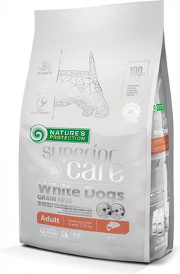 Nature´s P White Dog Adult Graanvrije Zalm 1.5kg Hondenvoer Transparant 1.5kg
