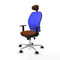 Jorquera Piqueras y Crespo 1D086N1 - Bureaustoel - Hoofdsteun en verstelbare hoogte - Blauw Bruin