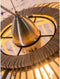 GOOD&MOJO Hanglamp Borneo - Bamboe - Ø42cm - 2L - Scandinavisch,Bohemian - Hanglampen Eetkamer, Slaapkamer, Woonkamer