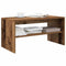 vidaXL - Tv-meubel - 80x40x40 - cm - bewerkt - hout - oud - houtkleurig