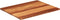 vidaXL - Tafelblad - 25-27 - mm - 70x90 - cm - massief - acaciahout